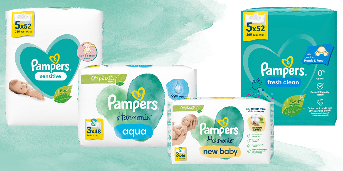 Pampers Feuchttücher