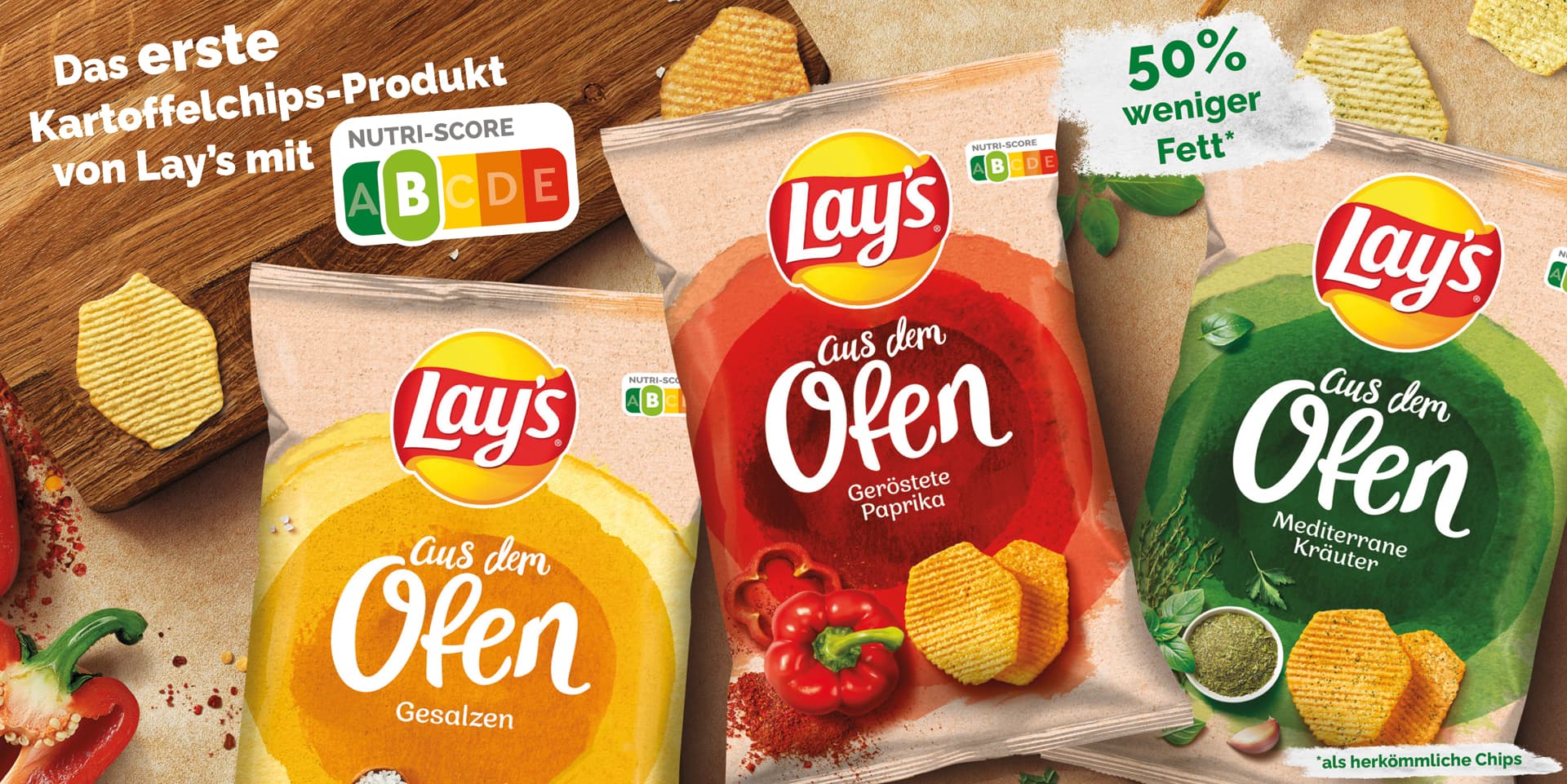 Lay's aus dem Ofen