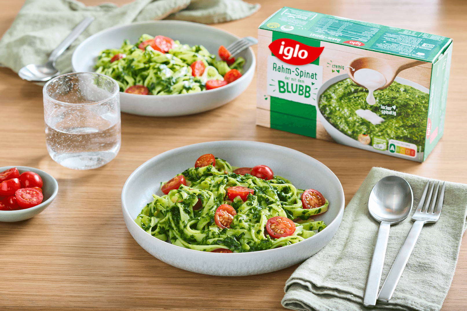 iglo Rahm-Spinat mit BLUBB