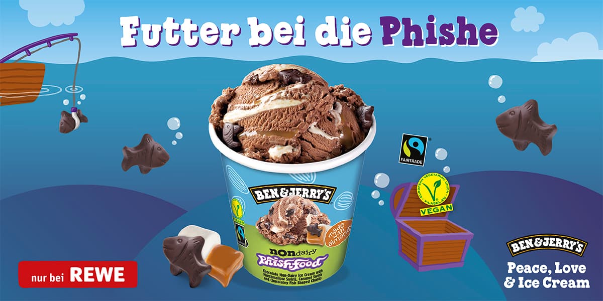 Futter bei die Phishe