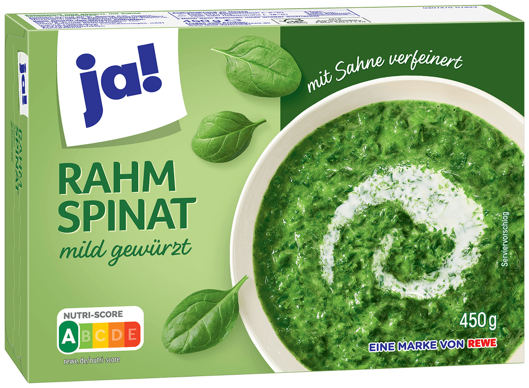 ja! Rahmspinat