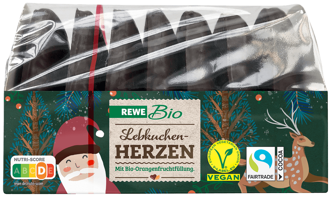 REWE Bio Lebuchen-Herzen