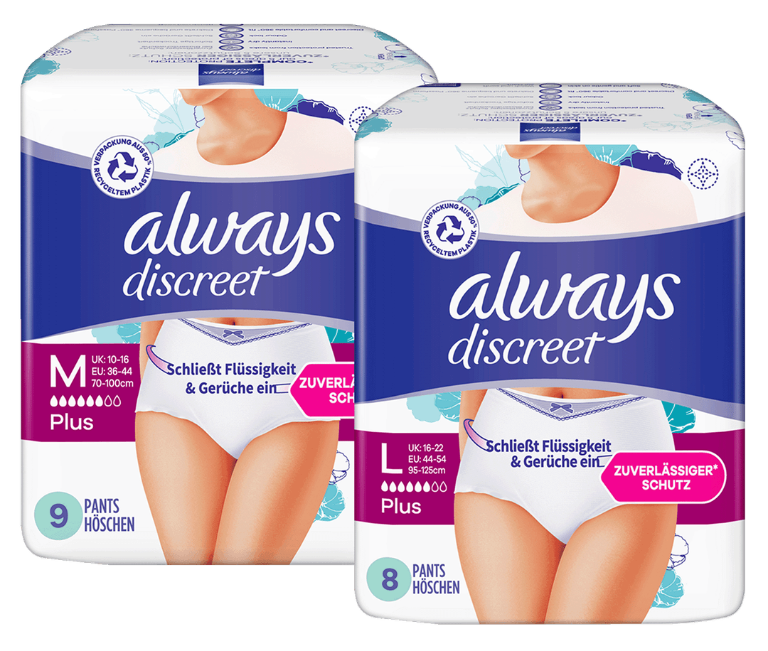 Always Discreet Pants Plus