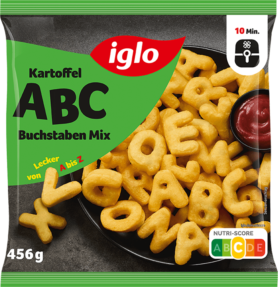 iglo Kartoffel ABC – Buchstaben-Mix