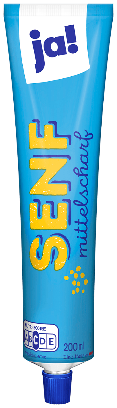 ja! Senf mittelscharf