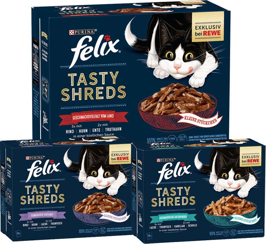 eine Packung FELIX® Tasty Shreds