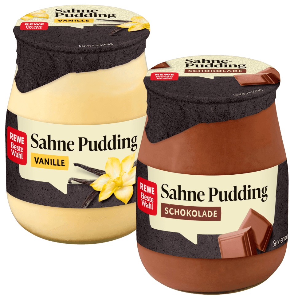 REWE Beste Wahl Sahnepuddings