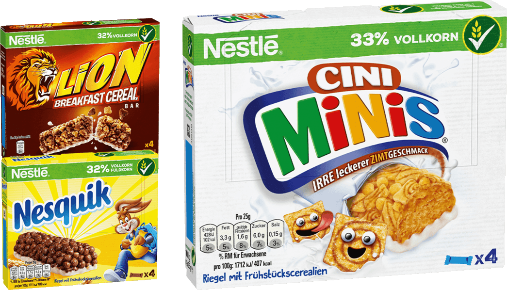 eine Packung Cerealien-Riegel