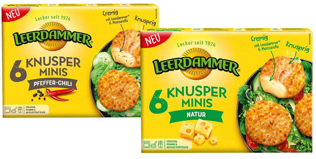 Leerdammer Knusperminis