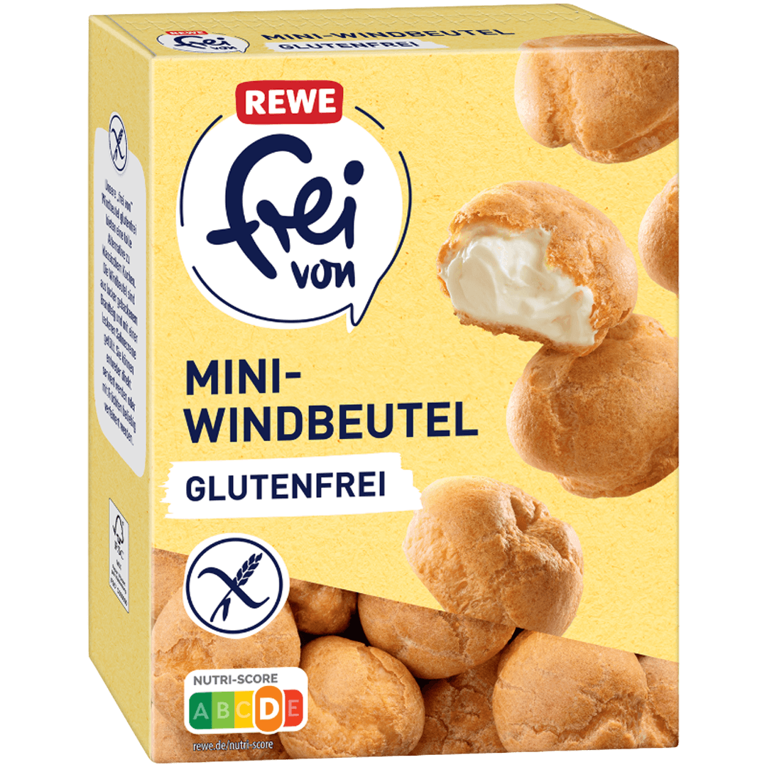 REWE frei von Mini Windbeutel