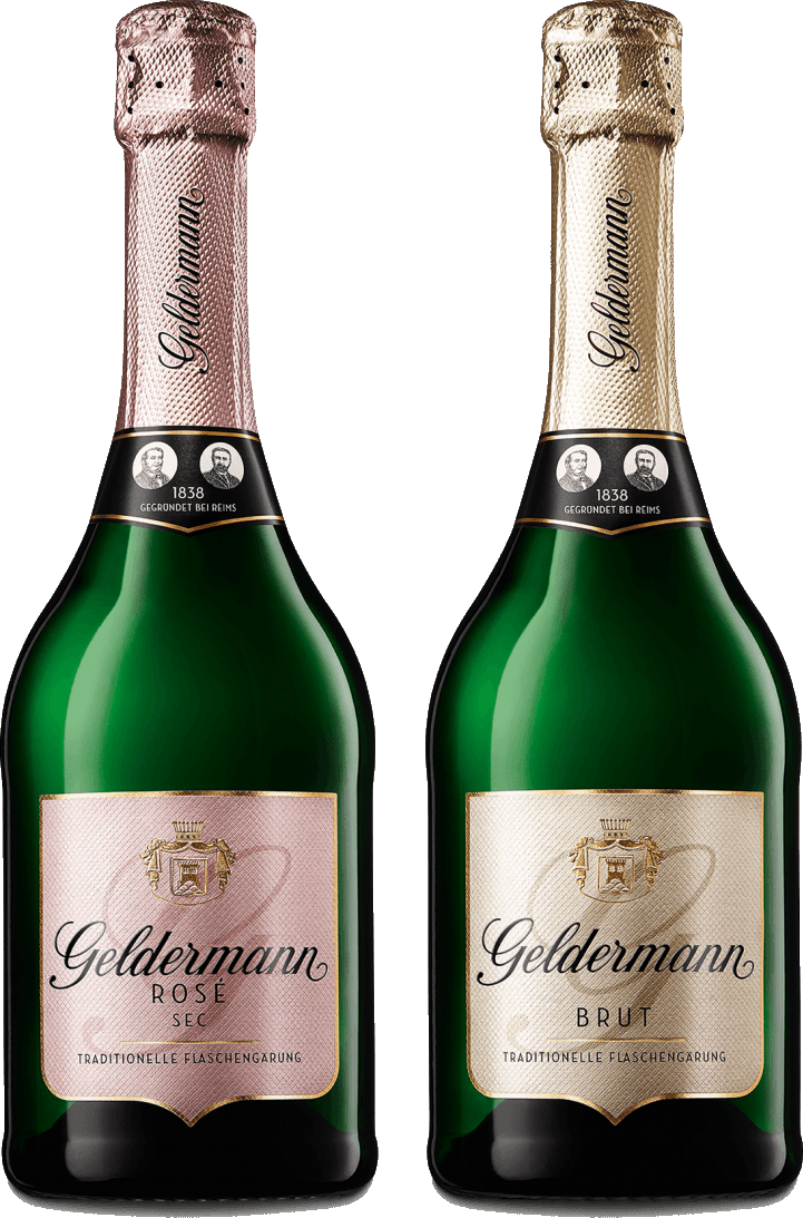 eine Flasche (0,75l) Geldermann Sekt