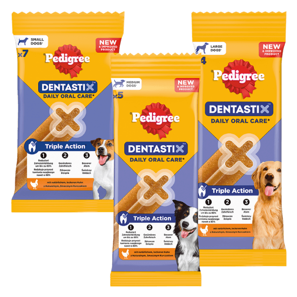 PEDIGREE® DentastixTM Daily Oral Care