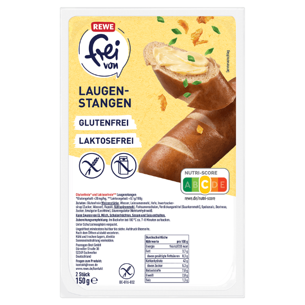 REWE frei von Laugenstangen