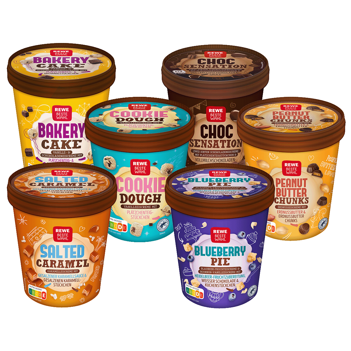 REWE Beste Wahl American Ice Cream