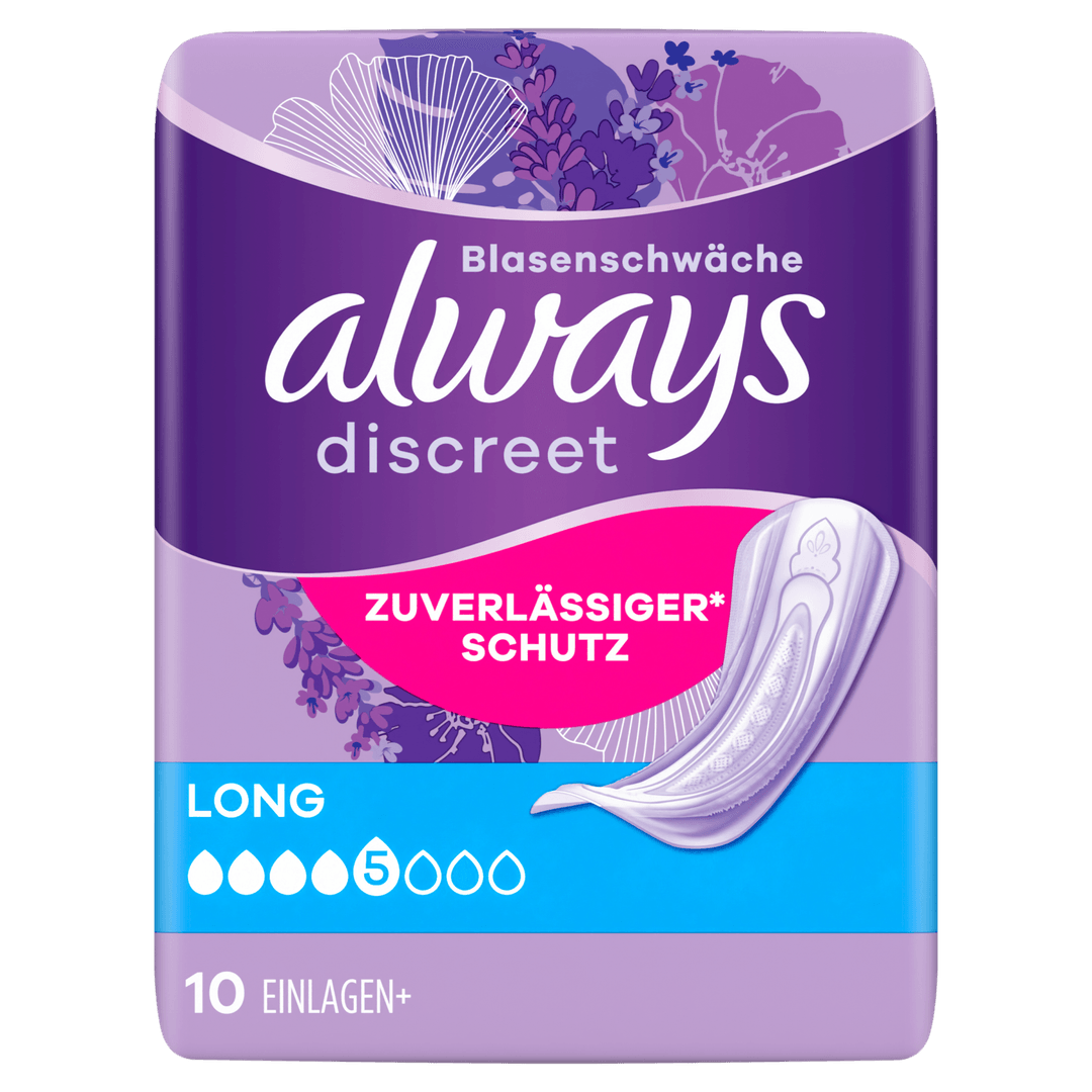 Always Discreet Inkontinenzeinlagen Long