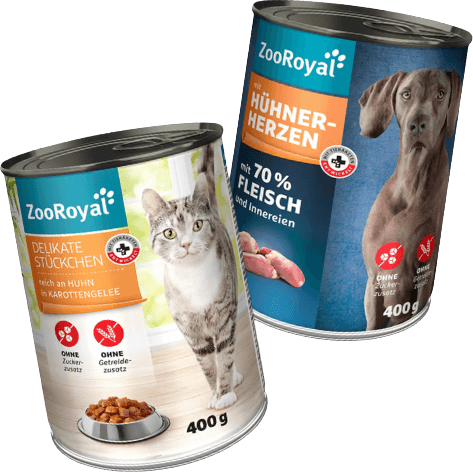 ZooRoyal Nassfutter Hund und Katze