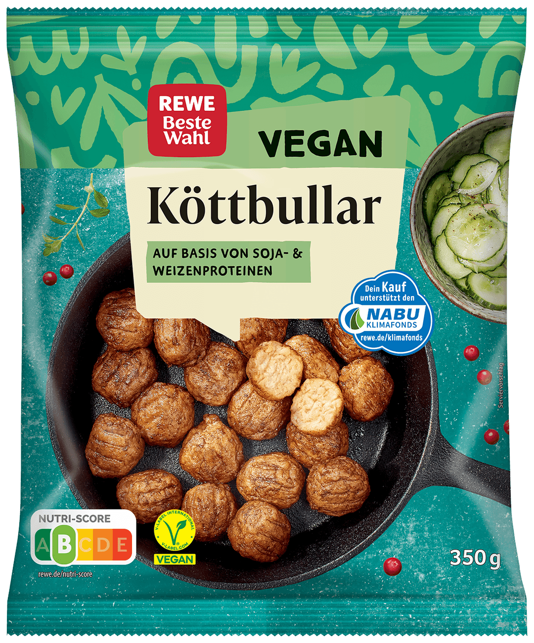 RBW vegane Köttbullar