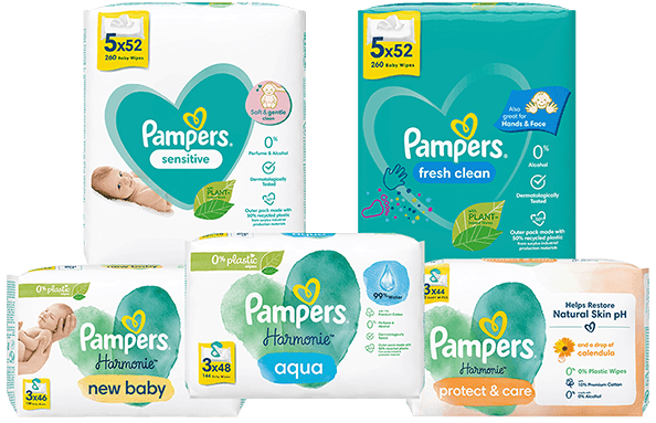 Pampers Feuchttücher