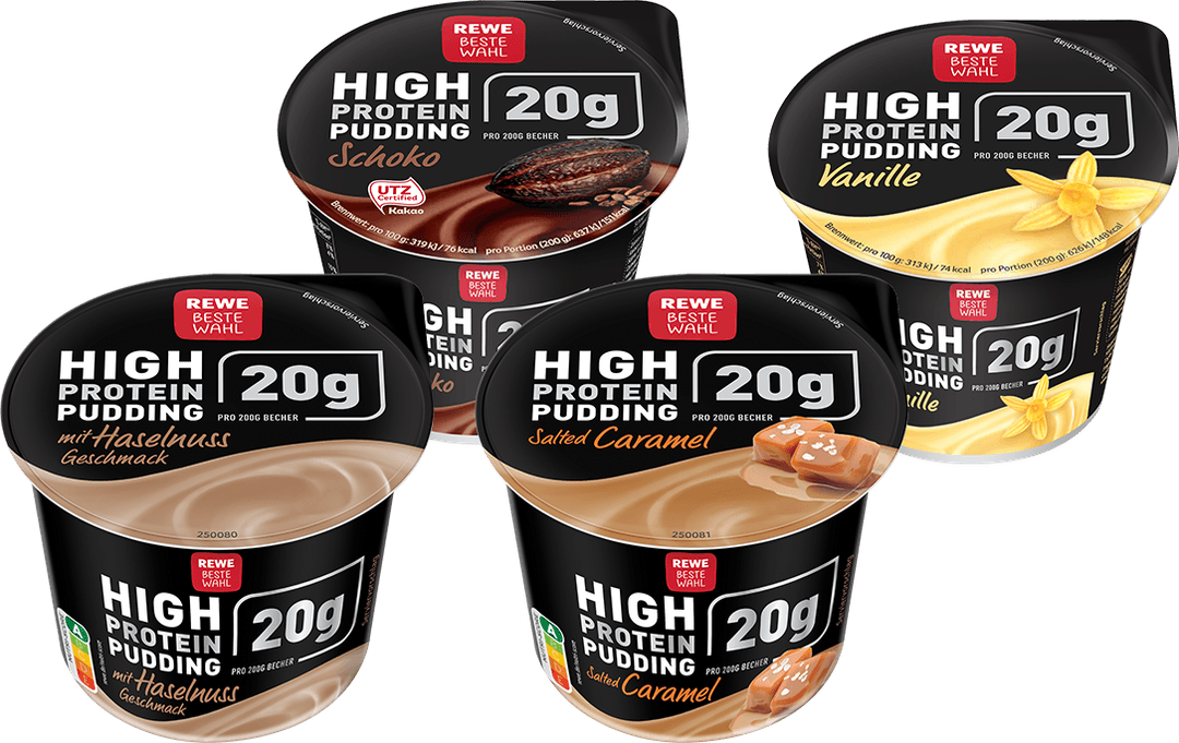 REWE Beste Wahl High Protein Pudding