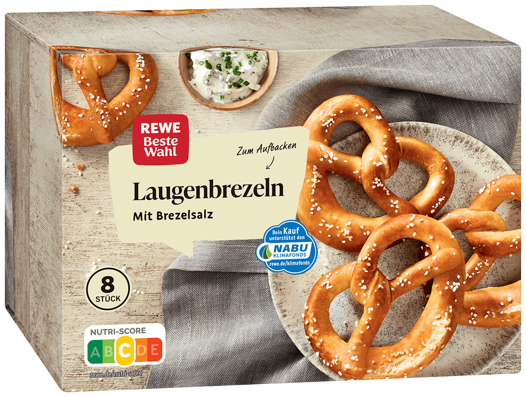 REWE Beste Wahl Laugenbrezeln