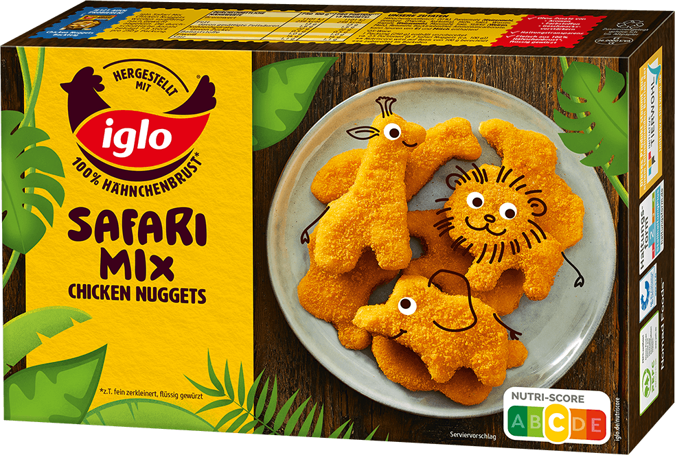 iglo Nuggets Safari Mix