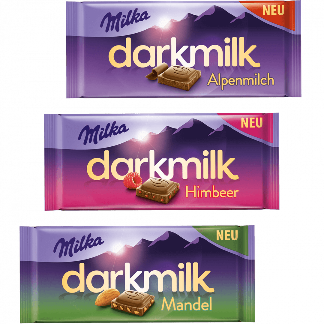 ein Produkt Milka Dark Milk