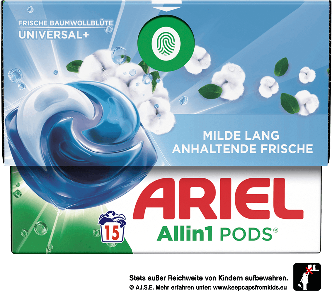 Ariel All-in-1 PODS Frische Baumwollblüte