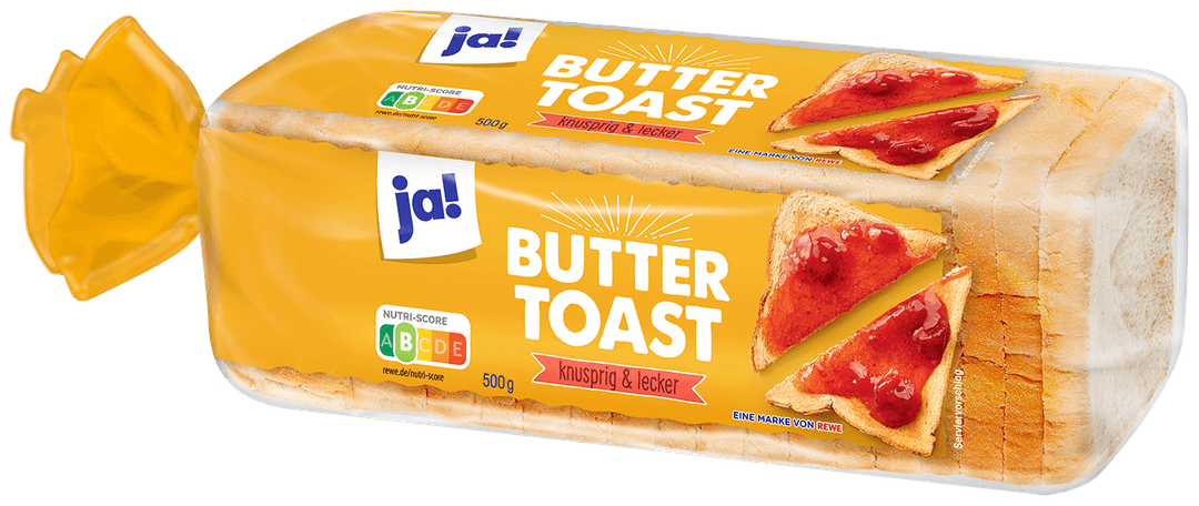ja! Butter-Toastbrot