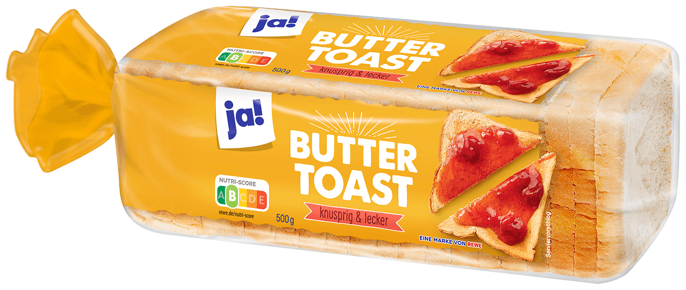 ja! Butter-Toastbrot