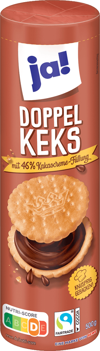 eine Packung (500g) ja! Doppelkeks