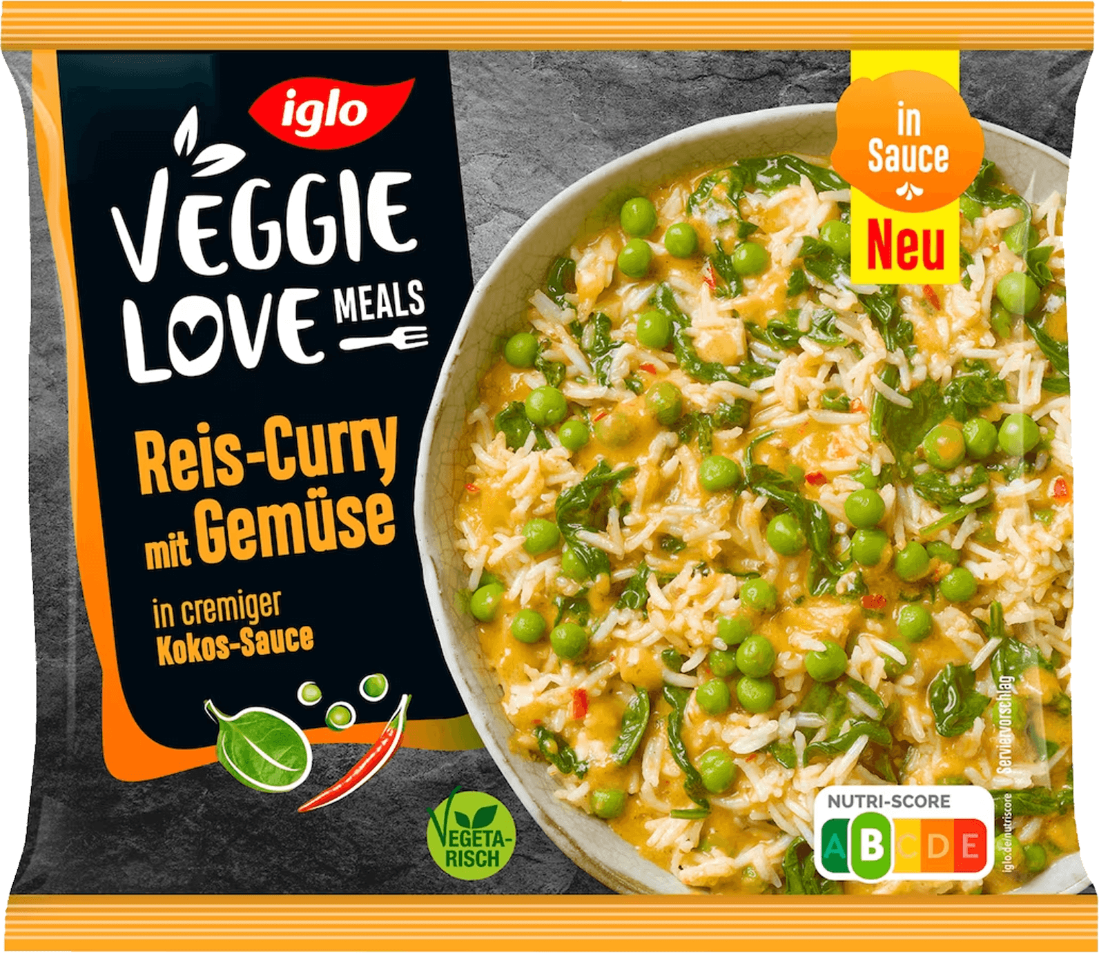 iglo Veggie Love Reis-Curry mit Gemüse