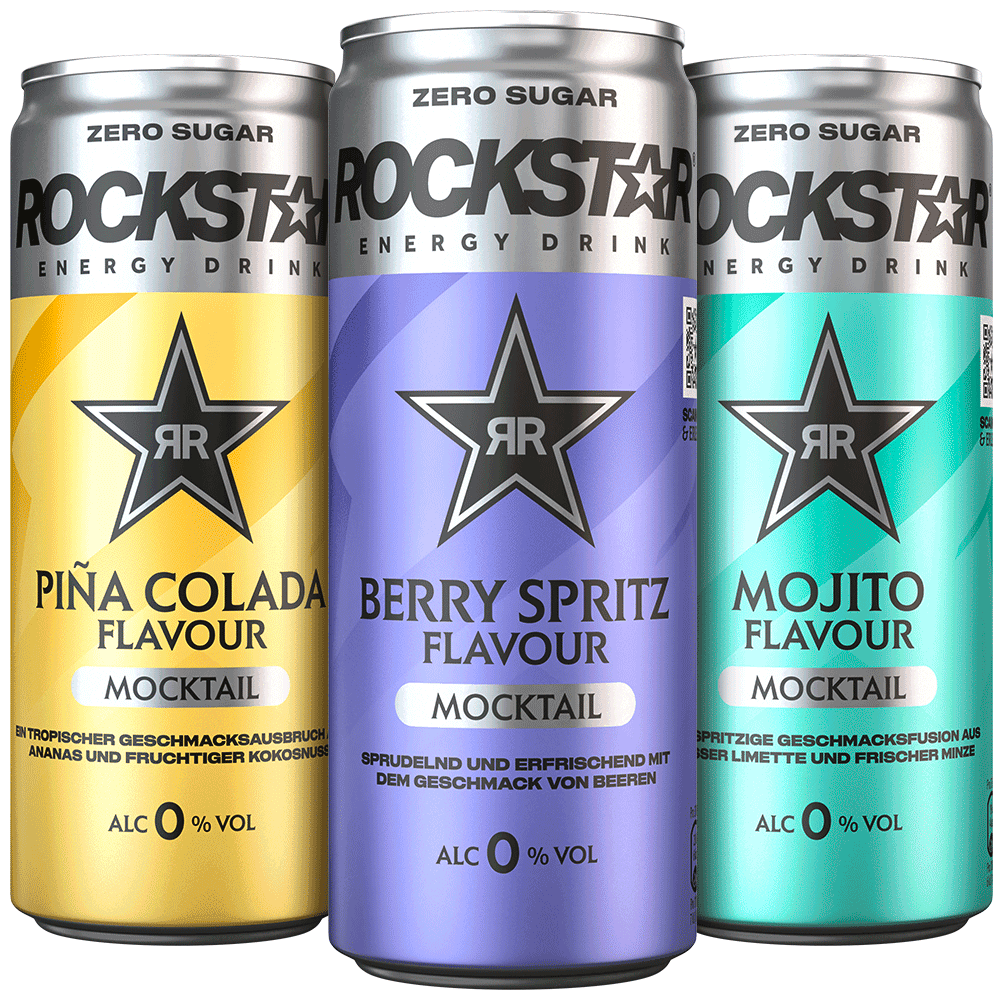 Rockstar Energy Mocktails