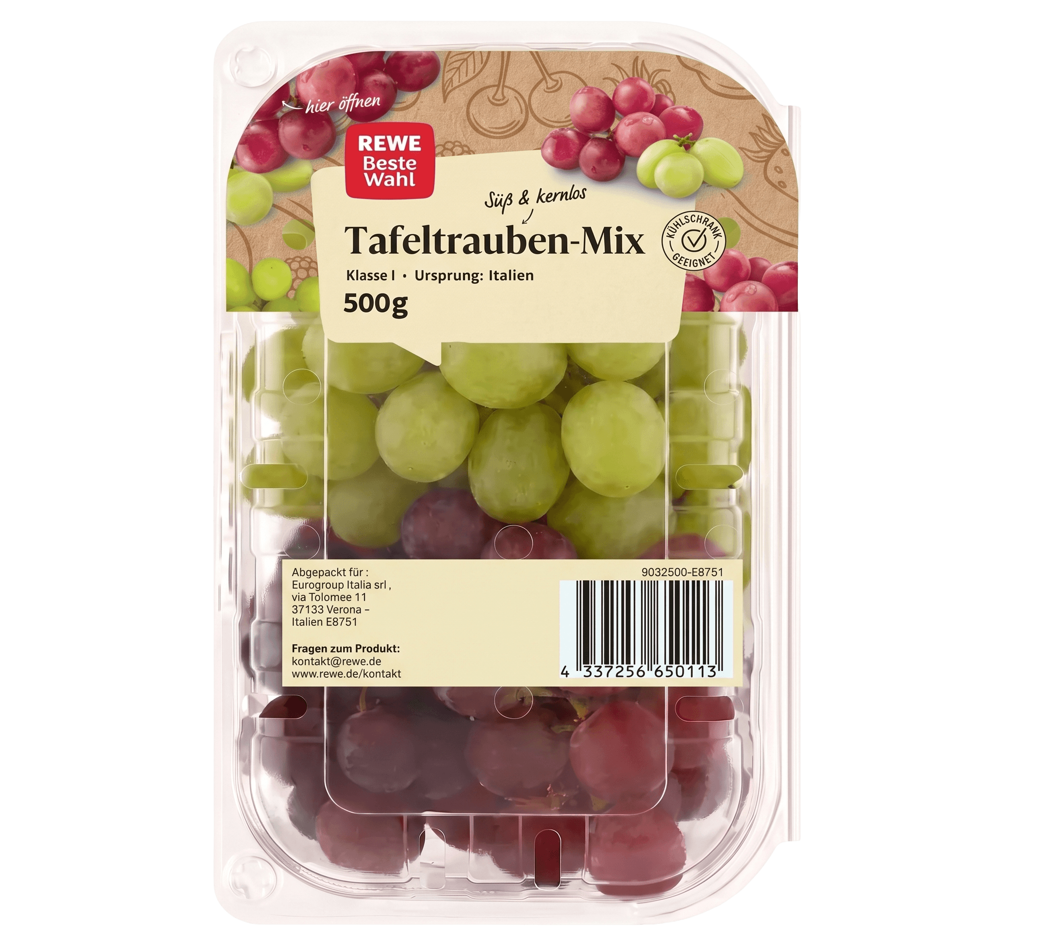 REWE Beste Wahl Trauben-Mix