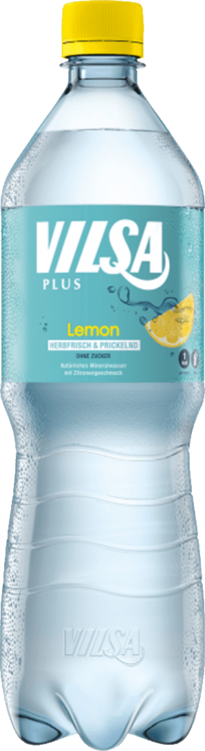 eine Flasche (1l) VILSA Plus Lemon
