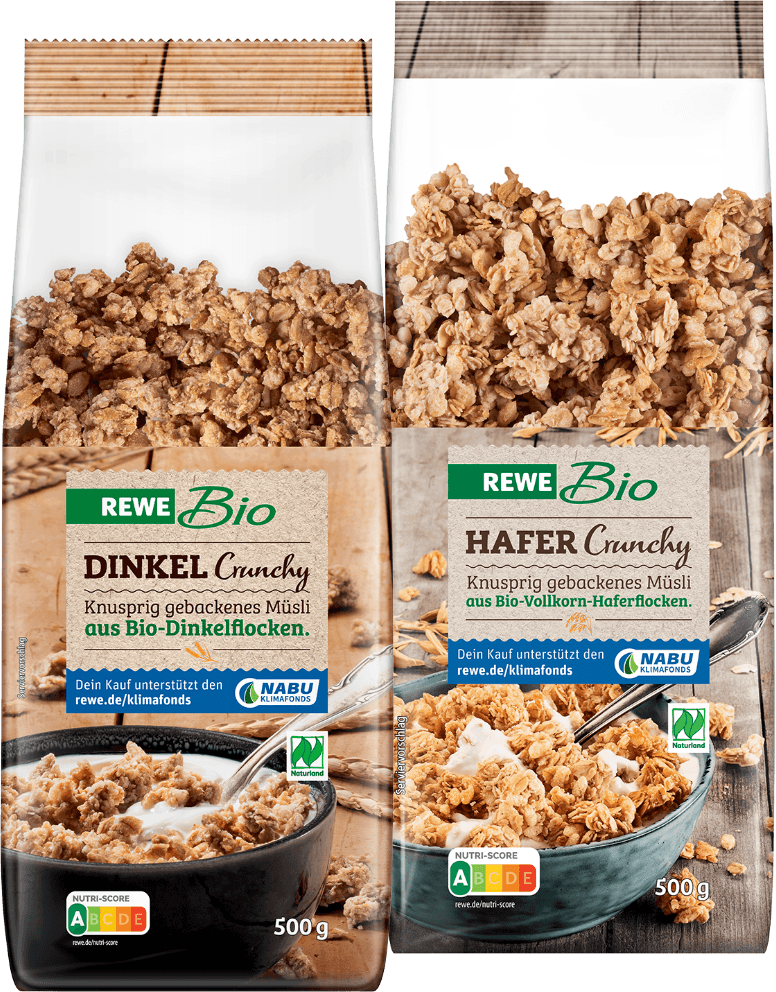 REWE Bio Dinkel & Hafer Crunchy