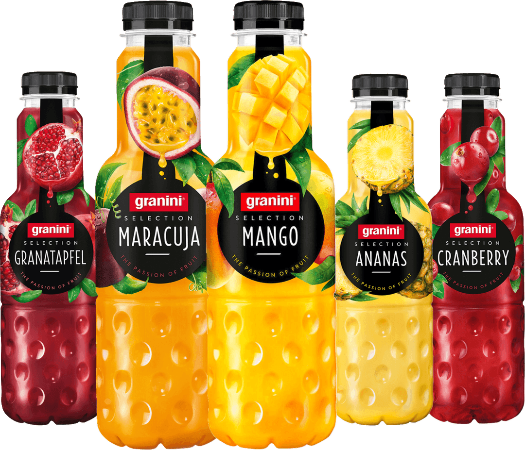 eine Flasche granini Selection