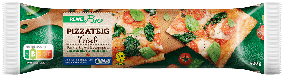 REWE Bio Pizzateig frisch