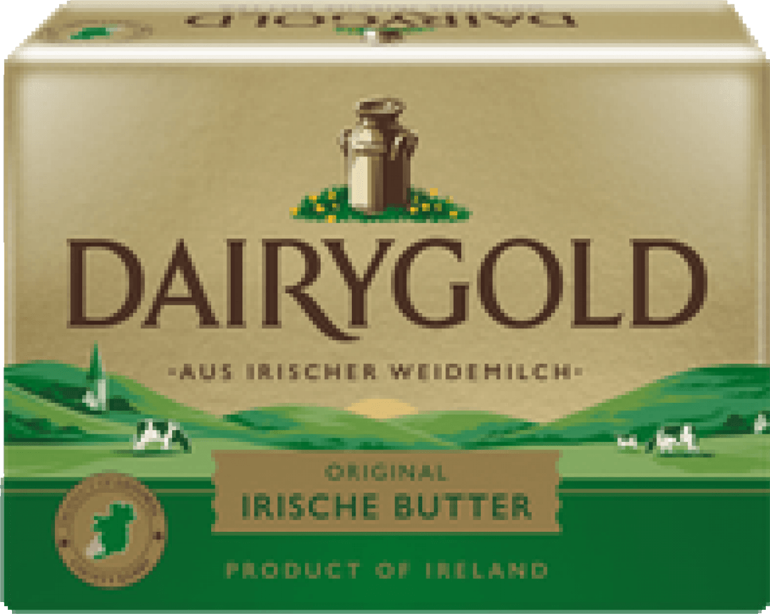 eine Packung (250g) Dairygold Irische Butter