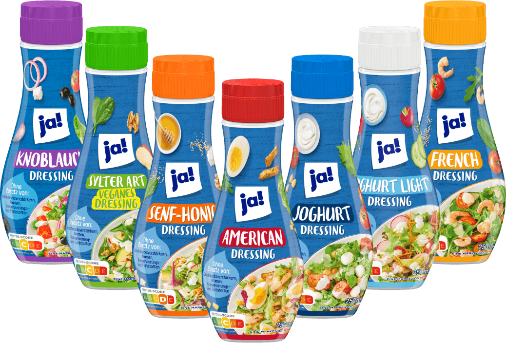 ja! frische Salatdressings