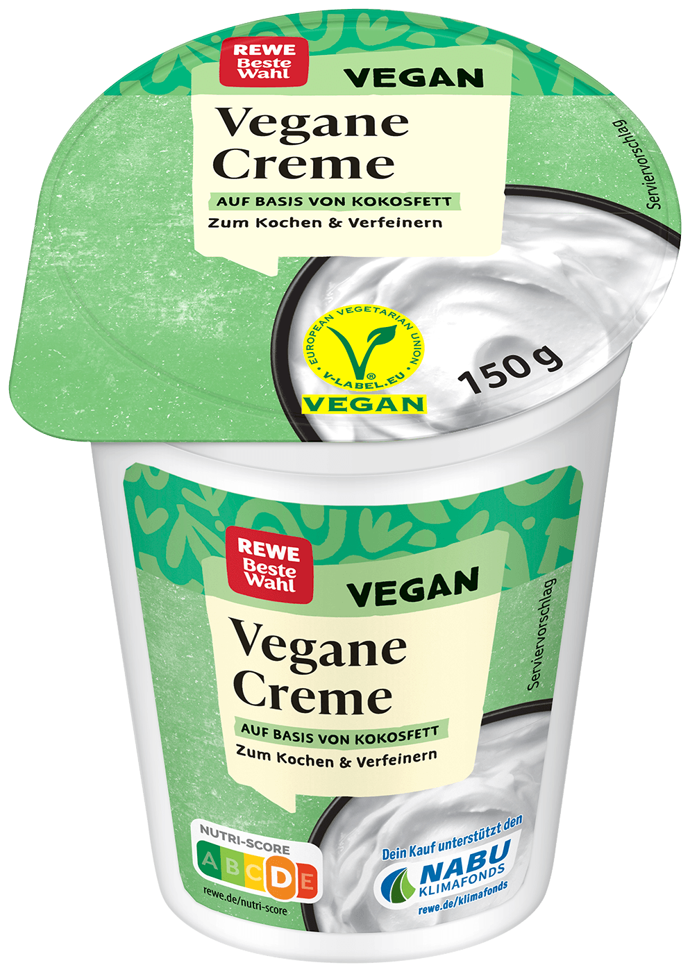 REWE Beste Wahl Vegane Creme