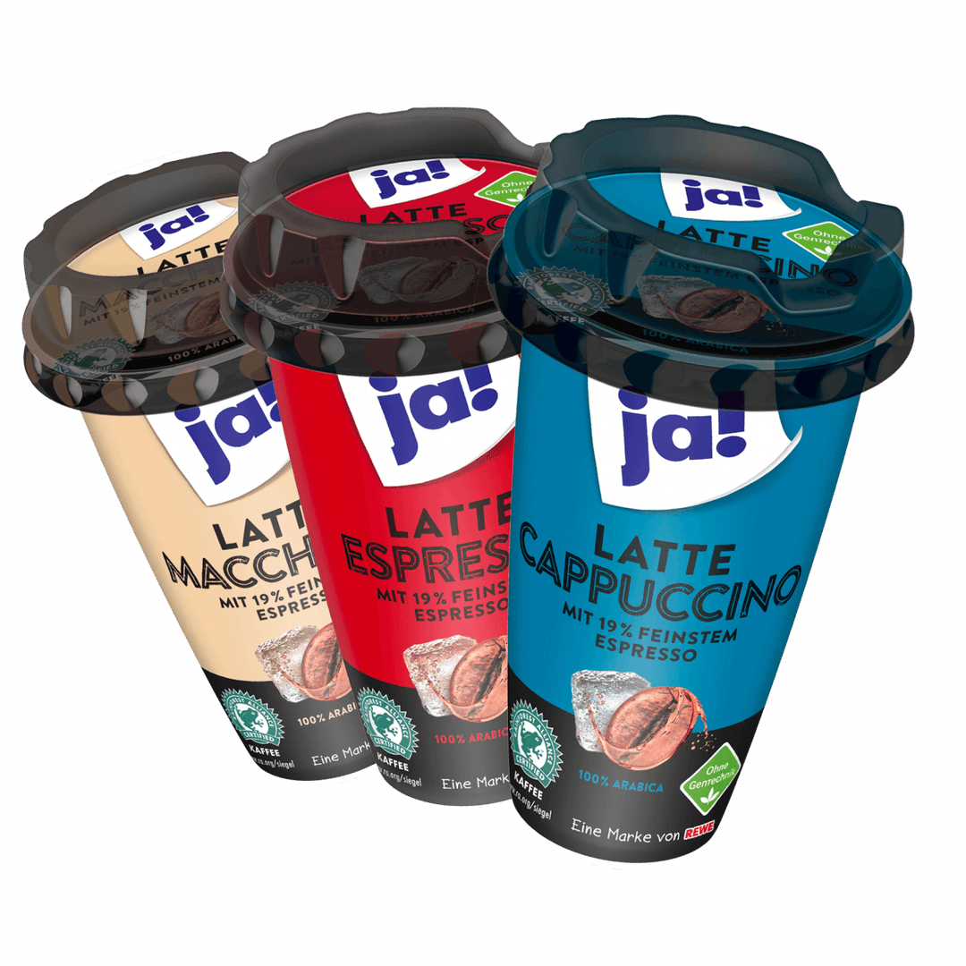 ja! Coffee to go im Test - REWE Produkttests